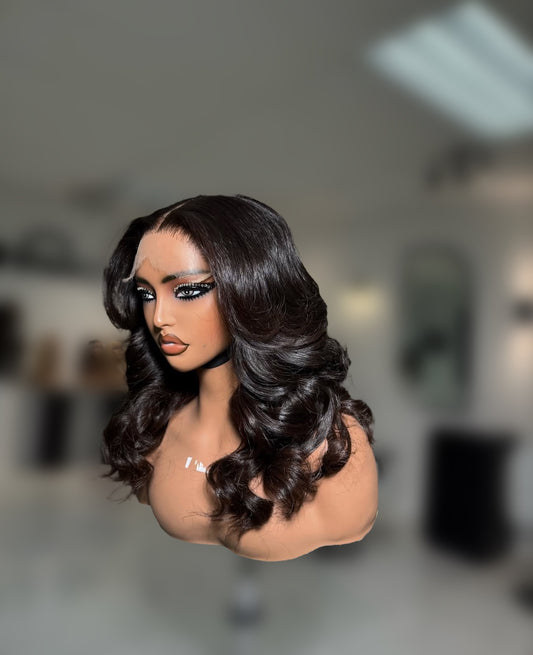 VIETNAMESE 16” 13*6 Hd lace wavy unit 350g