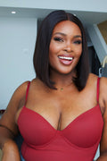 Virgin Hair 5*5 Hd lace Bob Unit 200% density